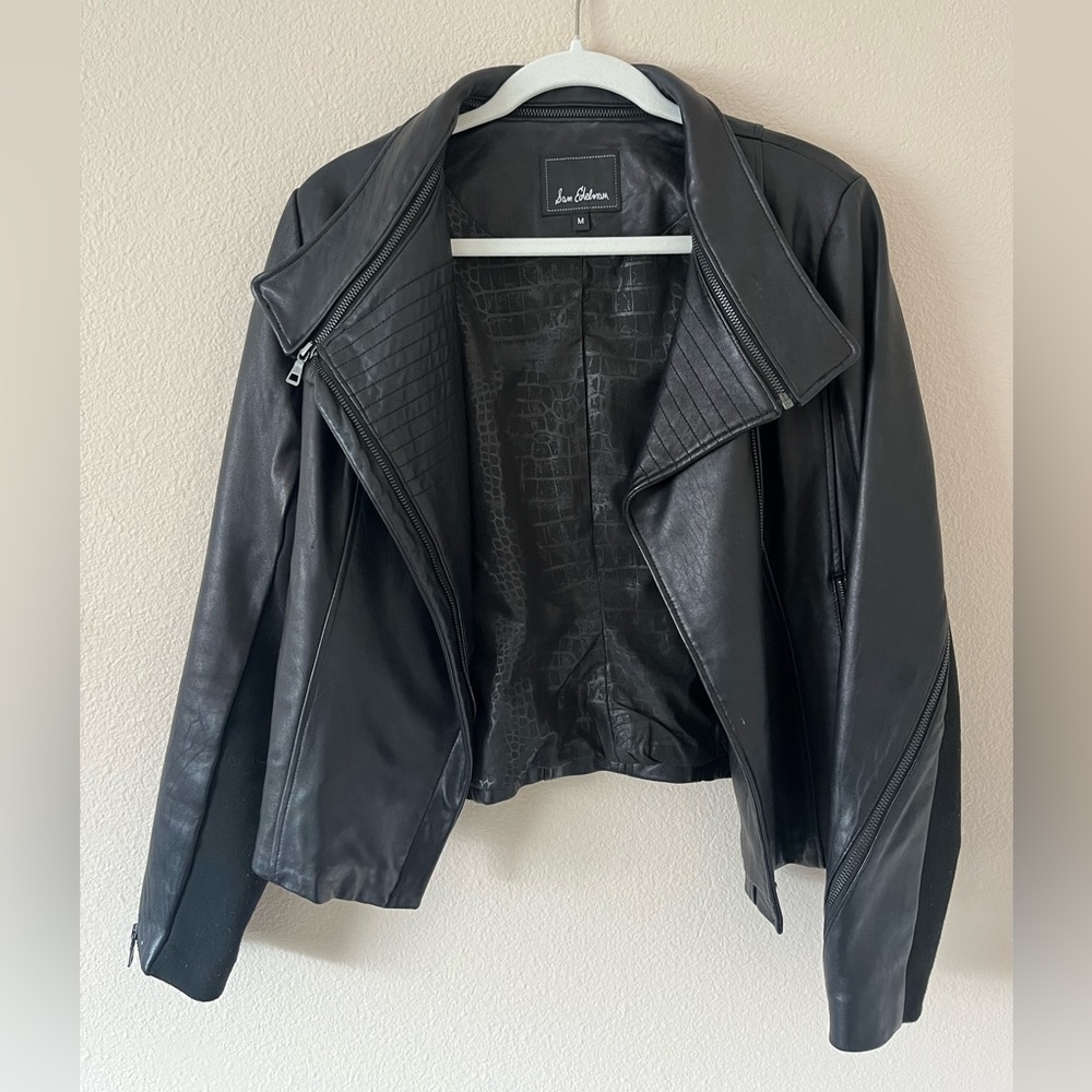 Sam Edelman leather jacket in size medium